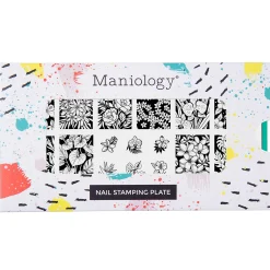 Rainforest Blooms (M612) - Nail Stamping Plate