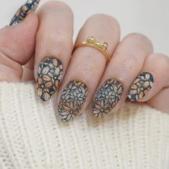 Rainforest Blooms (M612) - Nail Stamping Plate