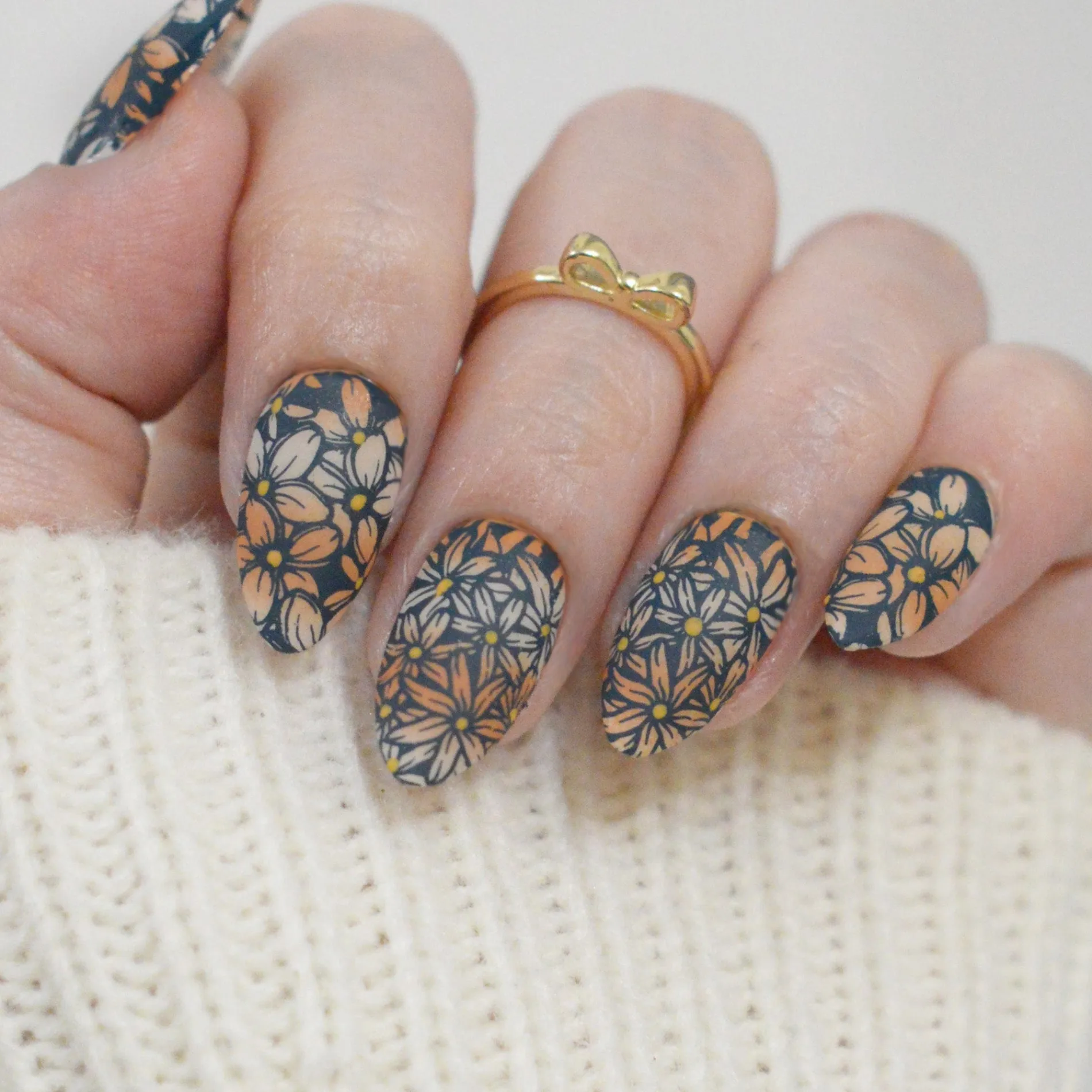 Rainforest Blooms (M612) - Nail Stamping Plate