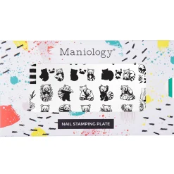 Red Panda (M680) - Nail Stamping Plate