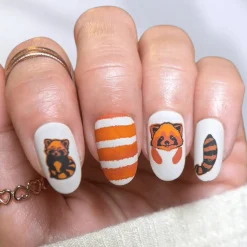 Red Panda (M680) - Nail Stamping Plate