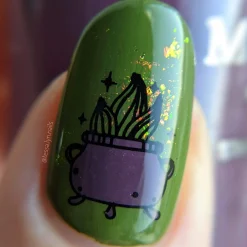 Rind (B346) - Light Green Stamping Polish
