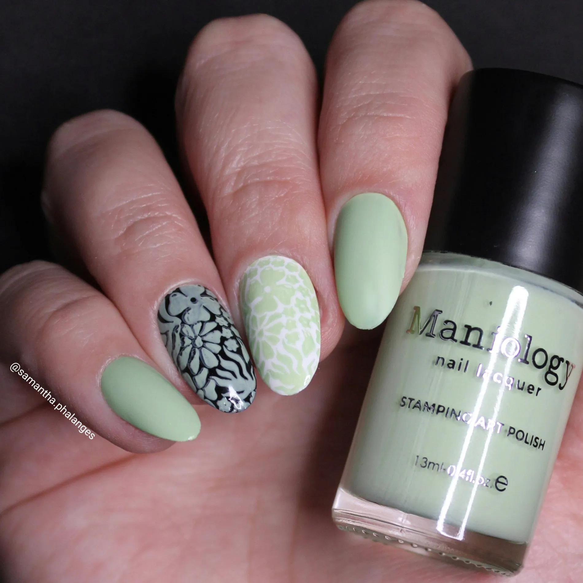 Saaristo Sage (B543) - Cream Green Stamping Polish