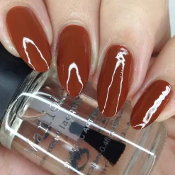 Saddle Up (B396) - Cream Amber Brown Stamping Polish