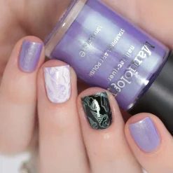 Sandy Beach: Kailua (B393) - Duochrome Purple Stamping Polish