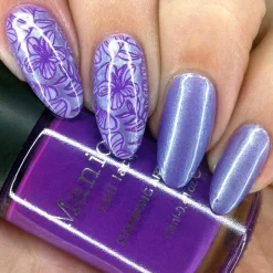 Sandy Beach: Kailua (B393) - Duochrome Purple Stamping Polish