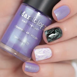 Sandy Beach: Kailua (B393) - Duochrome Purple Stamping Polish