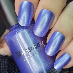 Satin Slumber: Silk Sheets (P177) - Purple Smooth Metallic Nail Polish