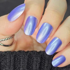 Satin Slumber: Silk Sheets (P177) - Purple Smooth Metallic Nail Polish