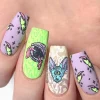 School's Out: Food Fight (B287) - Neon Green Stamping Polish