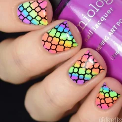 School's Out: Food Fight (B287) - Neon Green Stamping Polish
