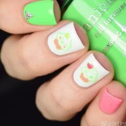 School's Out: Food Fight (B287) - Neon Green Stamping Polish