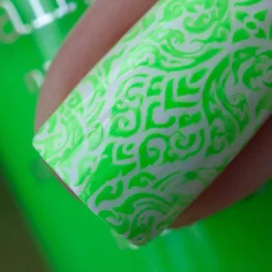 School's Out: Food Fight (B287) - Neon Green Stamping Polish