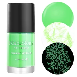 School's Out: Food Fight (B287) - Neon Green Stamping Polish
