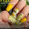 School's Out: Pencils Down (B286) - Neon Yellow Stamping Polish