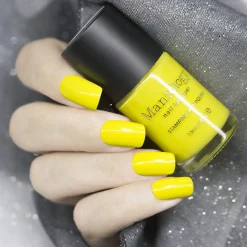 School's Out: Pencils Down (B286) - Neon Yellow Stamping Polish