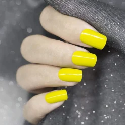 School's Out: Pencils Down (B286) - Neon Yellow Stamping Polish