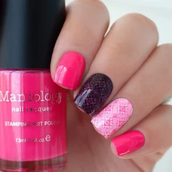 School's Out: Slam Book (B290) - Neon Pink Stamping Polish