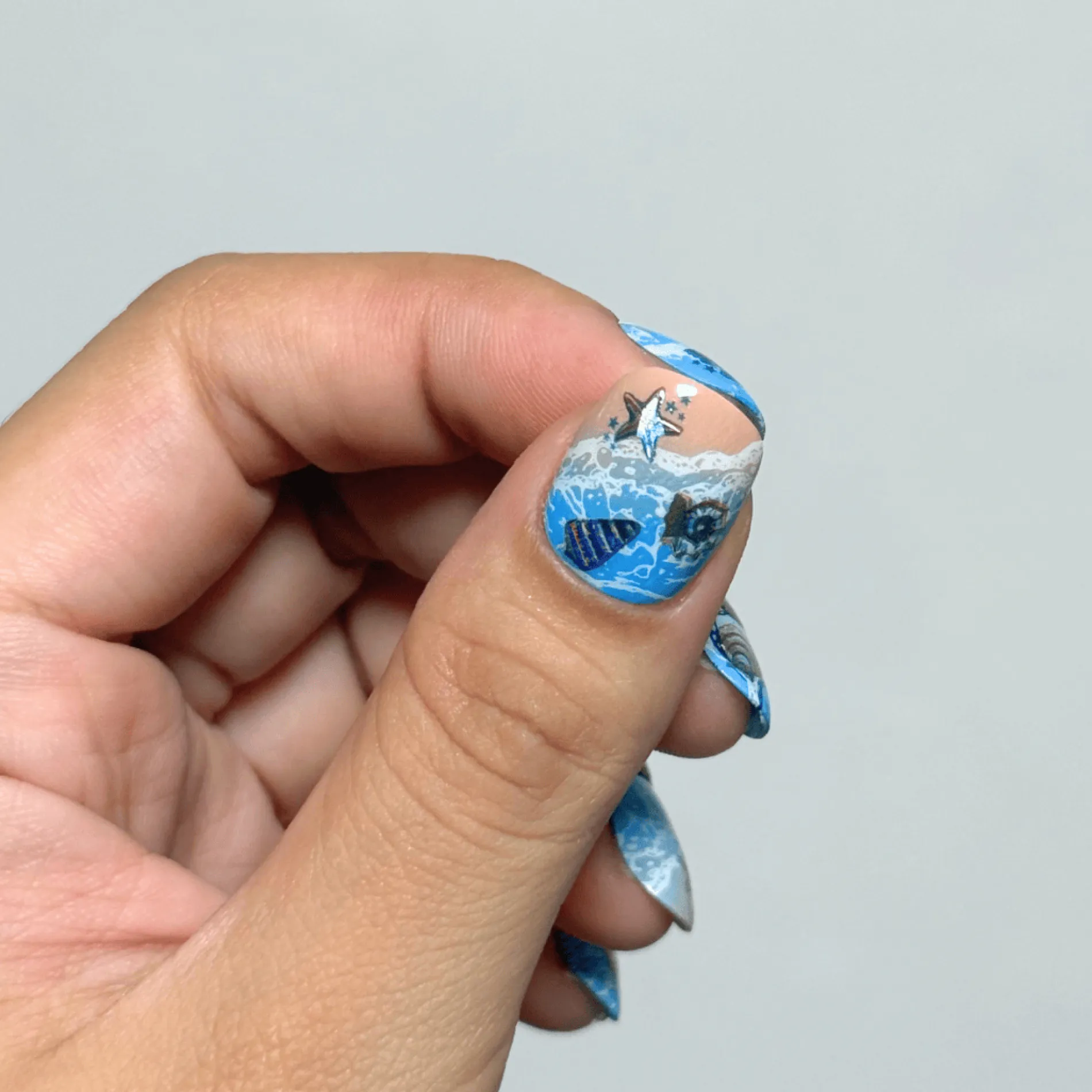 Seashore Gems (MS-126) - Nail Art Sticker