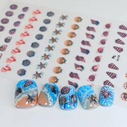 Seashore Gems (MS-126) - Nail Art Sticker