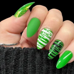 Seedling (B429) - Green Cream Stamping Polish