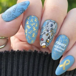 SFAC - American Childhood Cancer Organization Nail Stamping Bundle