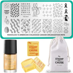 SFAC - American Childhood Cancer Organization Nail Stamping Bundle