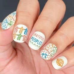 SFAC: Grateful Peoples (M414) - Nail Stamping Plate