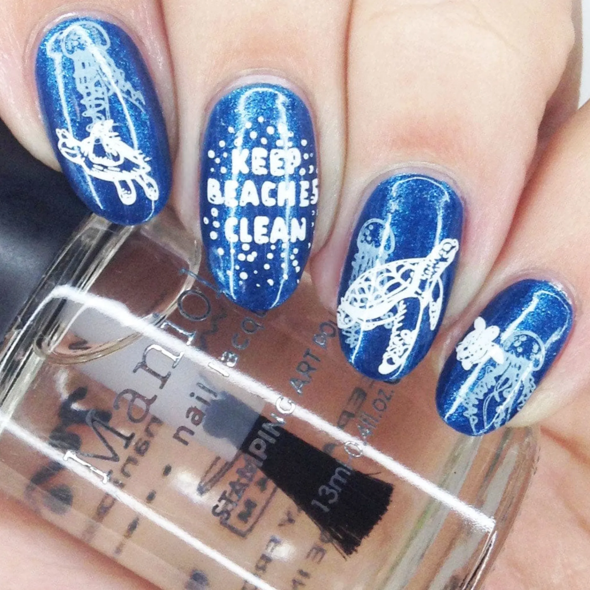 SFAC: Sea Turtle Conservancy (m295) - Nail Stamping Plate