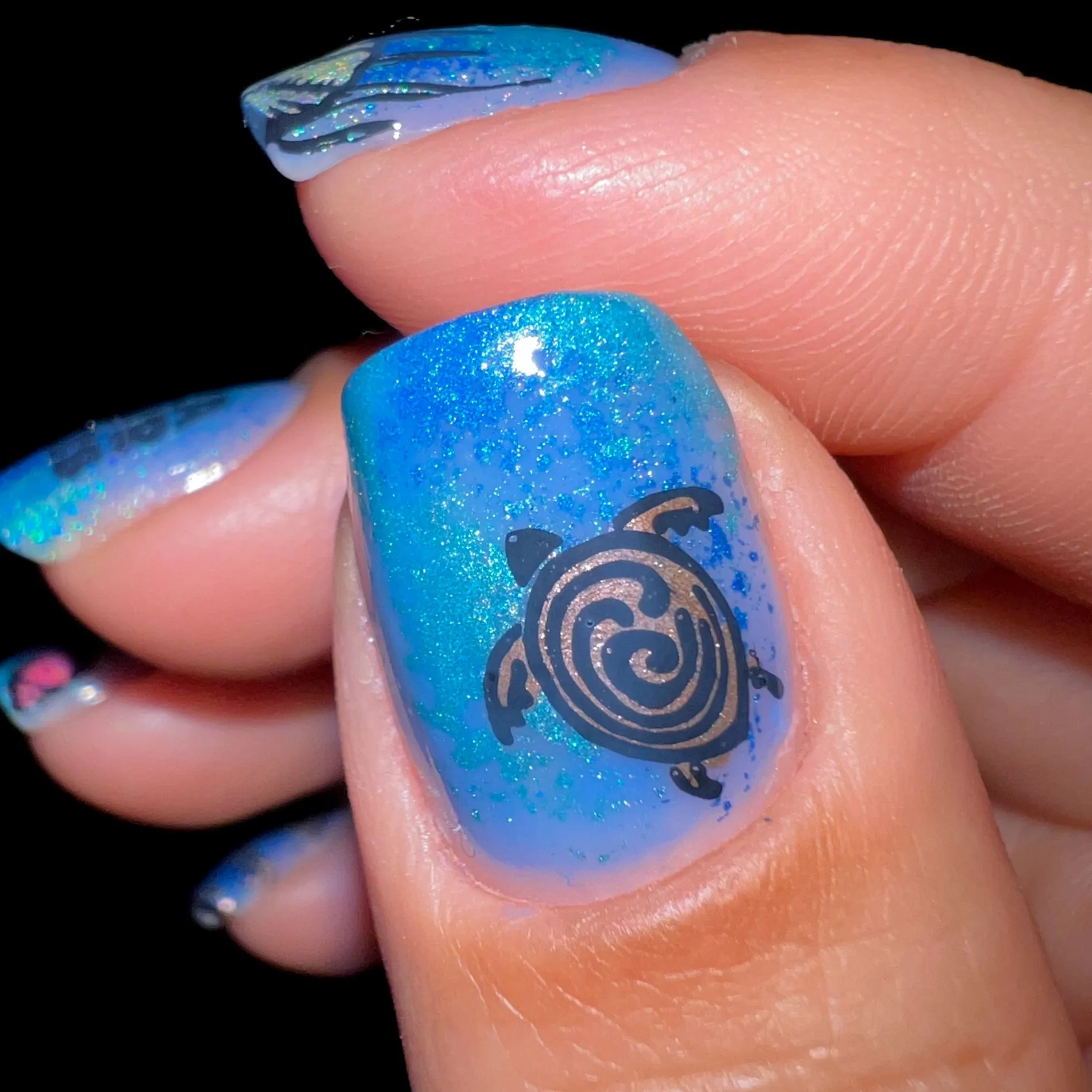 SFAC: Sea Turtle Conservancy (m295) - Nail Stamping Plate