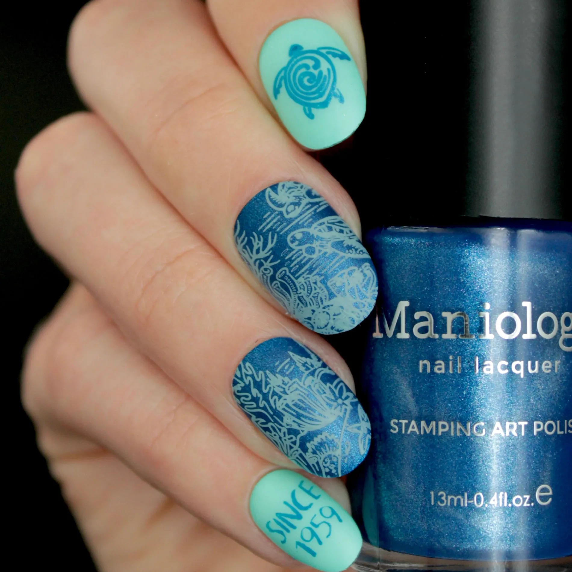 SFAC: Sea Turtle Conservancy (m295) - Nail Stamping Plate