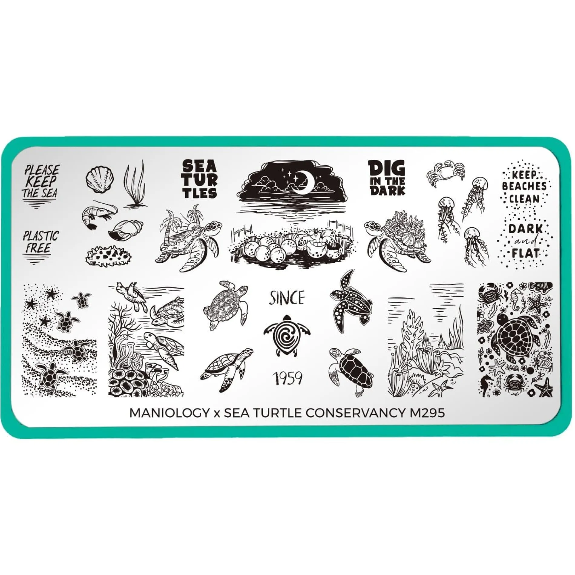 SFAC: Sea Turtle Conservancy (m295) - Nail Stamping Plate