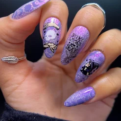 Shadowy Halloween (M312-M316) - Set of 5 Nail Stamping Plates