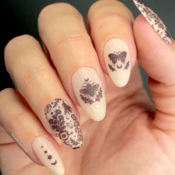 Shadowy Halloween (M312-M316) - Set of 5 Nail Stamping Plates