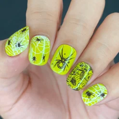 Shadowy Halloween (M312-M316) - Set of 5 Nail Stamping Plates