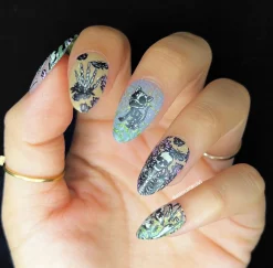 Shadowy Halloween (M312-M316) - Set of 5 Nail Stamping Plates