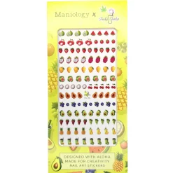 Shaka Shaka Tea Express x Maniology - Blended Bliss Nail Art Sticker