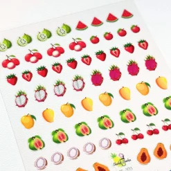 Shaka Shaka Tea Express x Maniology - Blended Bliss Nail Art Sticker