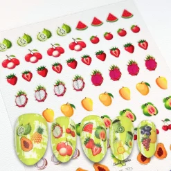 Shaka Shaka Tea Express x Maniology - Blended Bliss Nail Art Sticker