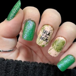 Shake Your Palm Fronds (M387) - Nail Stamping Plate