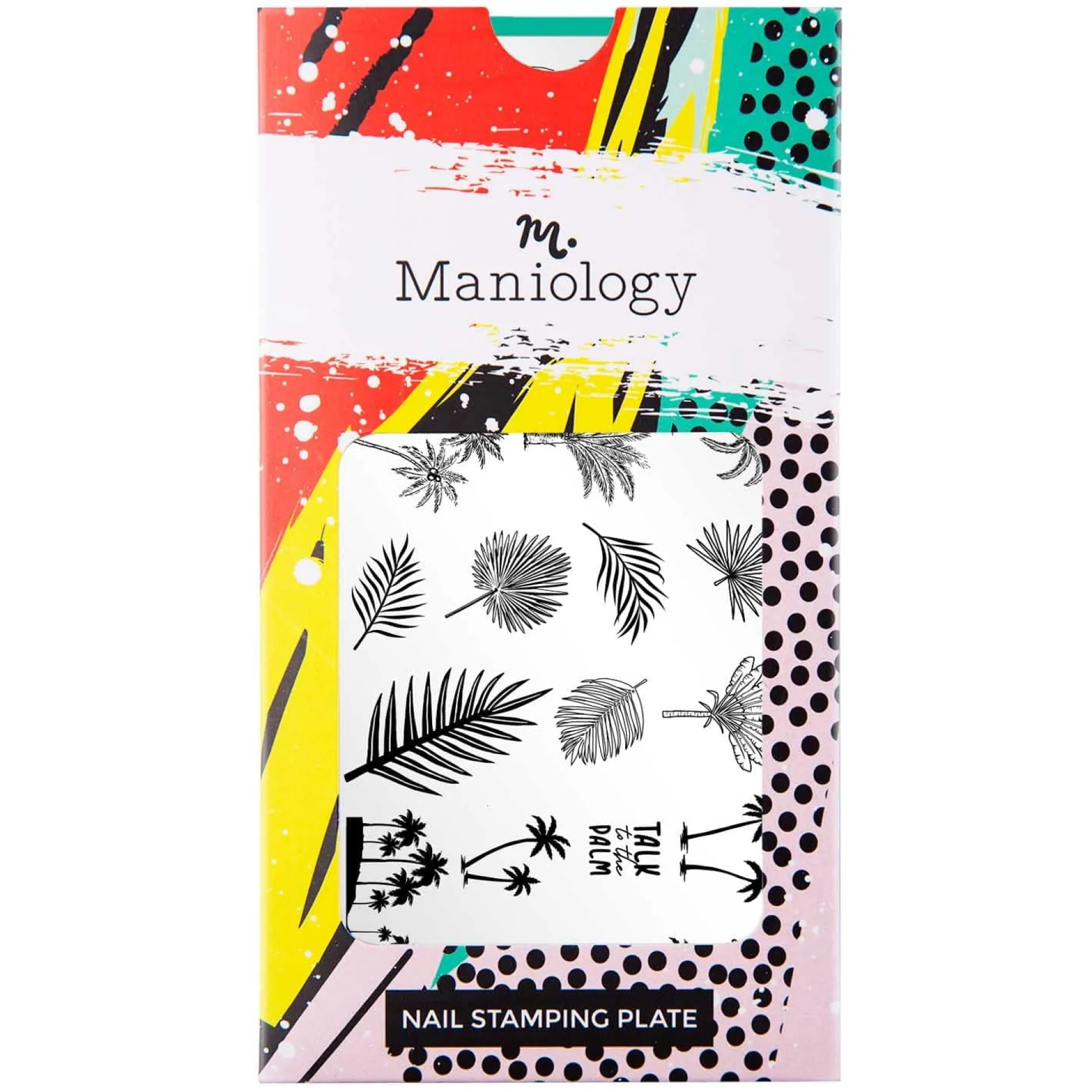 Shake Your Palm Fronds (M387) - Nail Stamping Plate