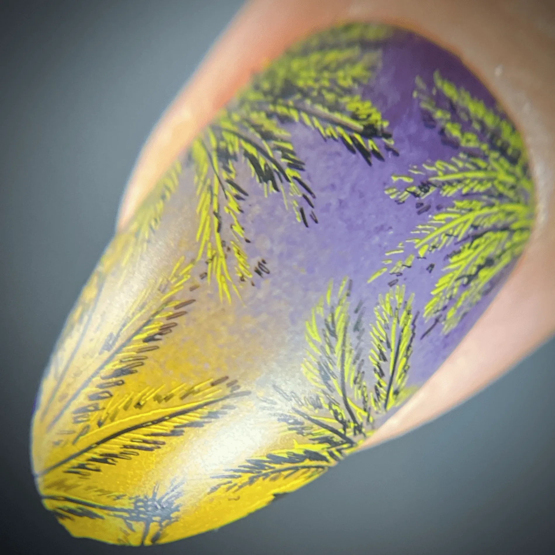 Shake Your Palm Fronds (M387) - Nail Stamping Plate