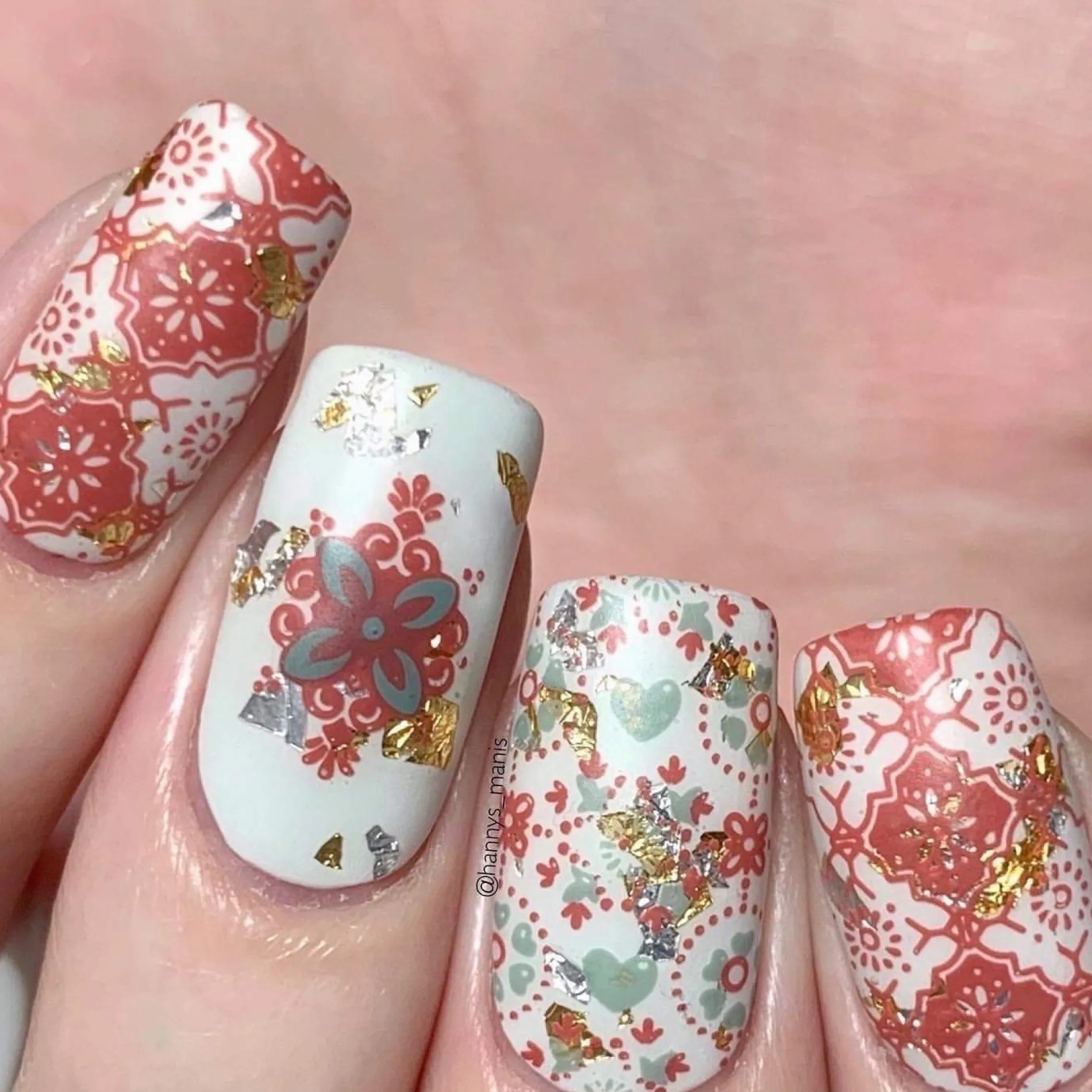 Shangri-La (B296) - Dusty Blue Stamping Polish