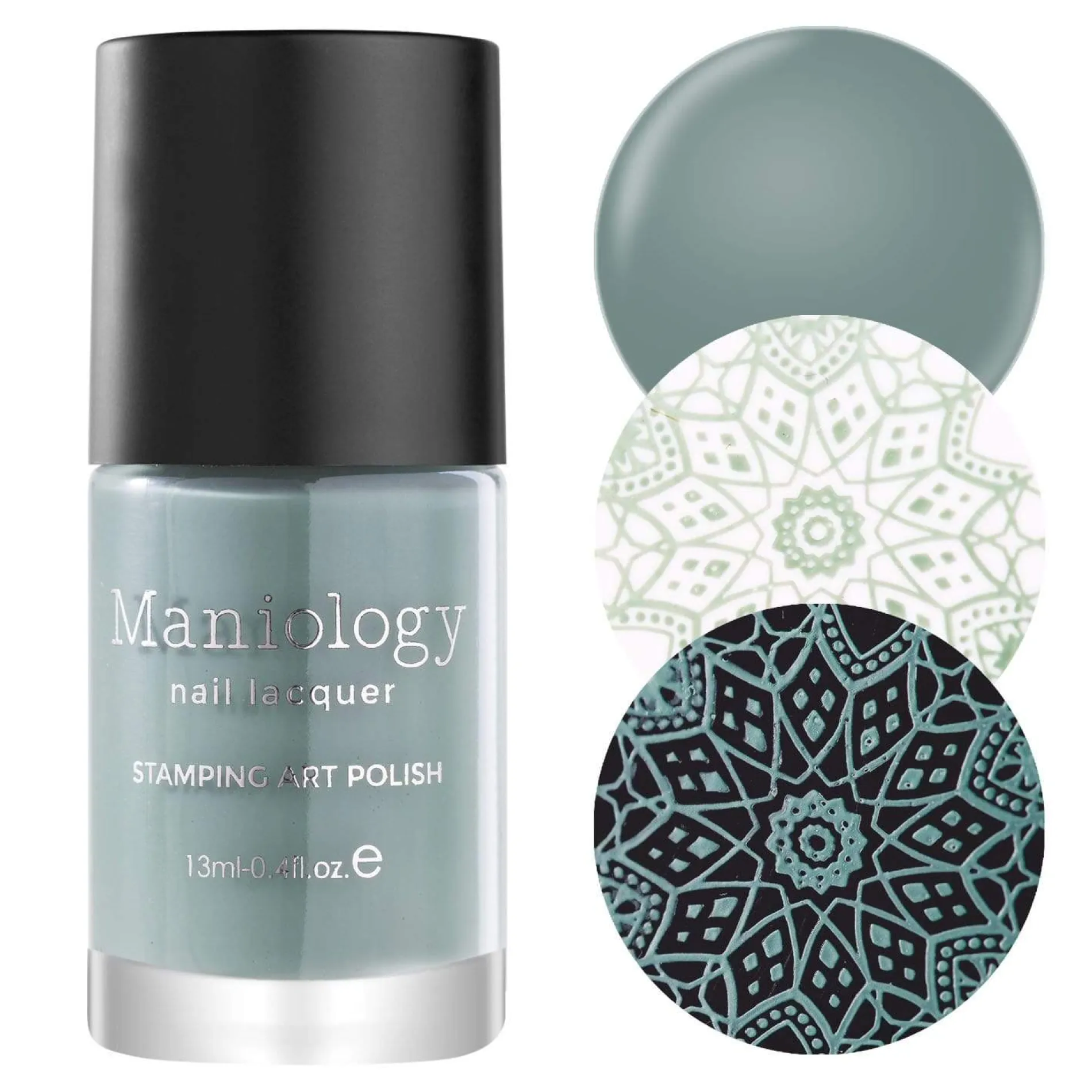 Shangri-La (B296) - Dusty Blue Stamping Polish