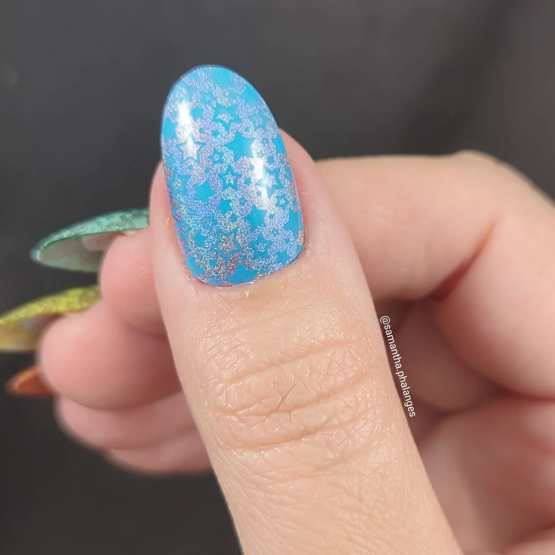 Shape Nouveau: All-Star (M483) - Nail Stamping Plate