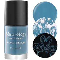 Shark Bait (B339) - Light Blue Cream Stamping Polish