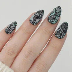 Shell Inlay French (M689) - Nail Stamping Plate