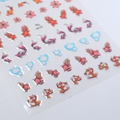 Shimmering Scales (MS-127) - Nail Art Sticker