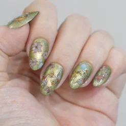 Shimmering Scales (MS-127) - Nail Art Sticker
