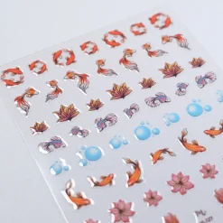 Shimmering Scales (MS-127) - Nail Art Sticker